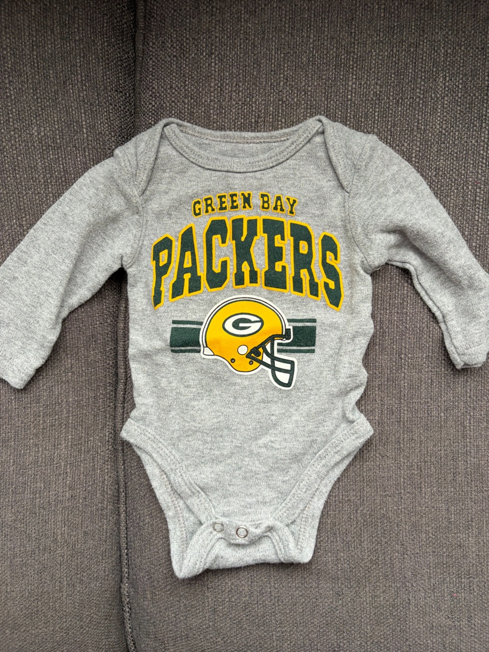 Green Bay Packers | Baby One-Piece Bodysuit | 3-6 Months